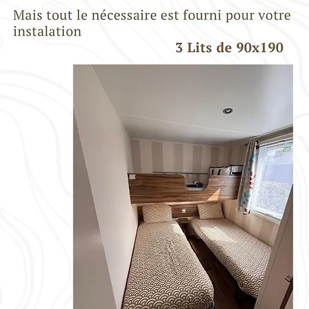 mobil-home 1 à 6 personnes 2 chambres 2 sde le Portel 62480 * Le Portel