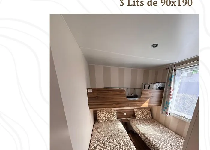 Mobil-home 1 A 6 Personnes 2 2 Sde 62480 * Le Portel