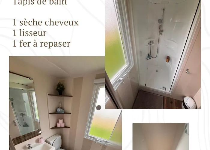 mobil-home 1 à 6 personnes 2 chambres 2 sde le Portel 62480